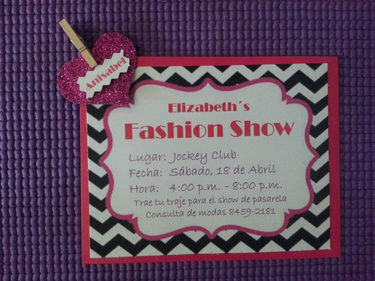 Elizabeth Fashion Show - Fashion Show