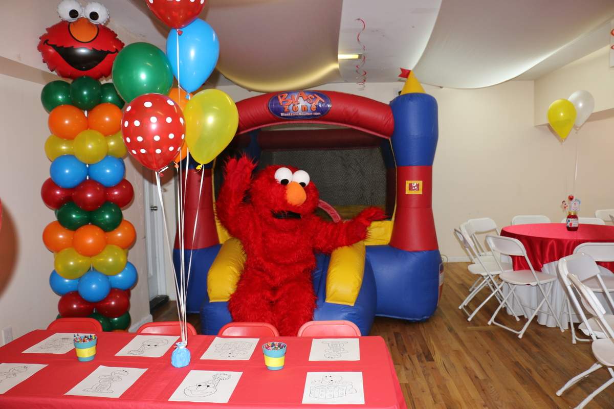 Elmo s World Birthday Party Ideas Photo 7 Of 14 Catch My Party