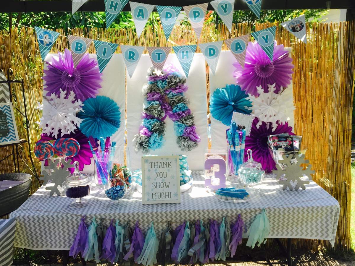 Addison's 3rd Birthday - Frozen (Disney)