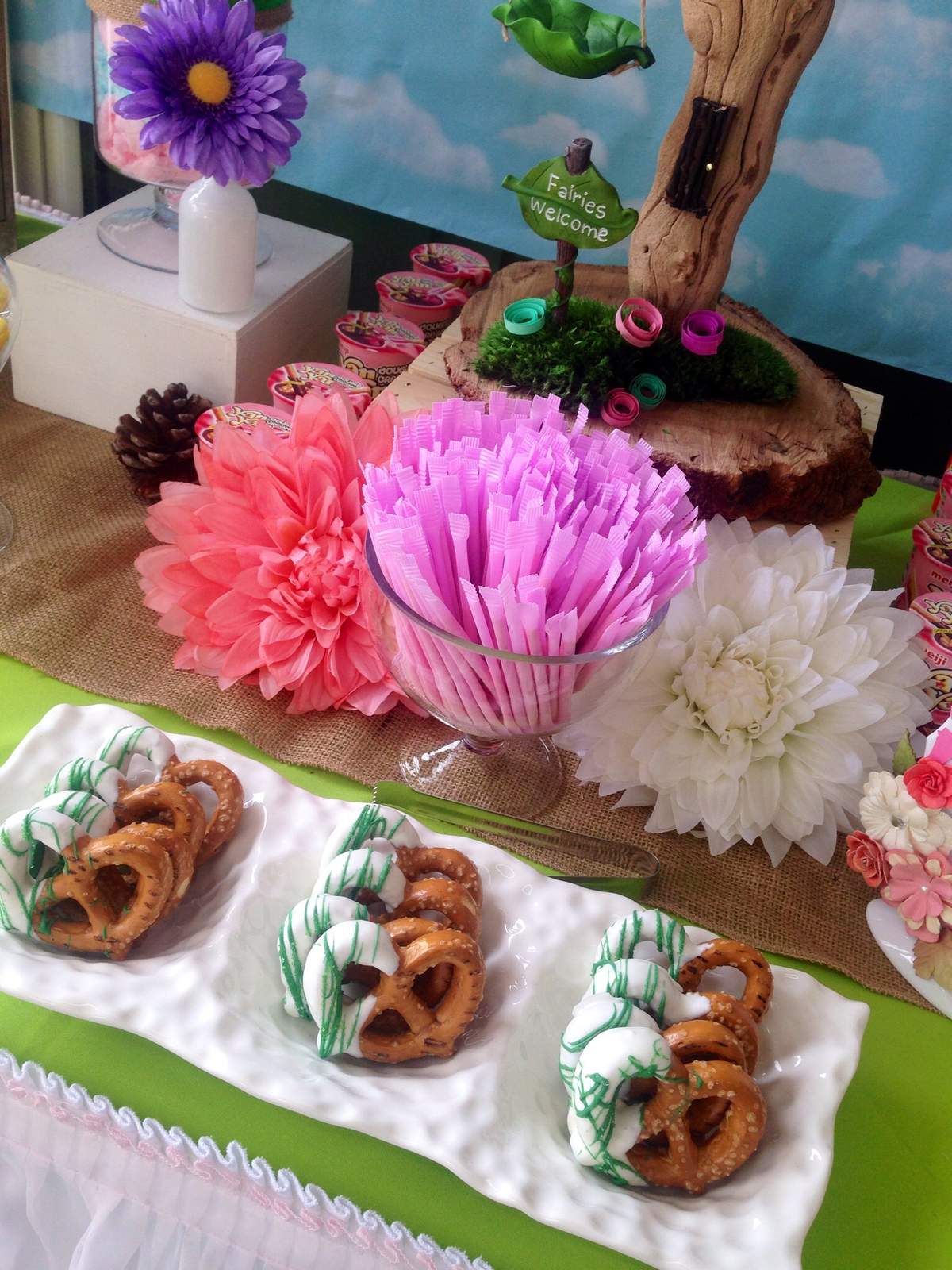 Tinkerbell birthday party - Tinkerbell