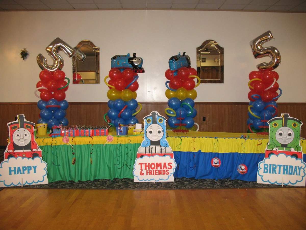 Miguel's 5th Birthday - Thomas the Train