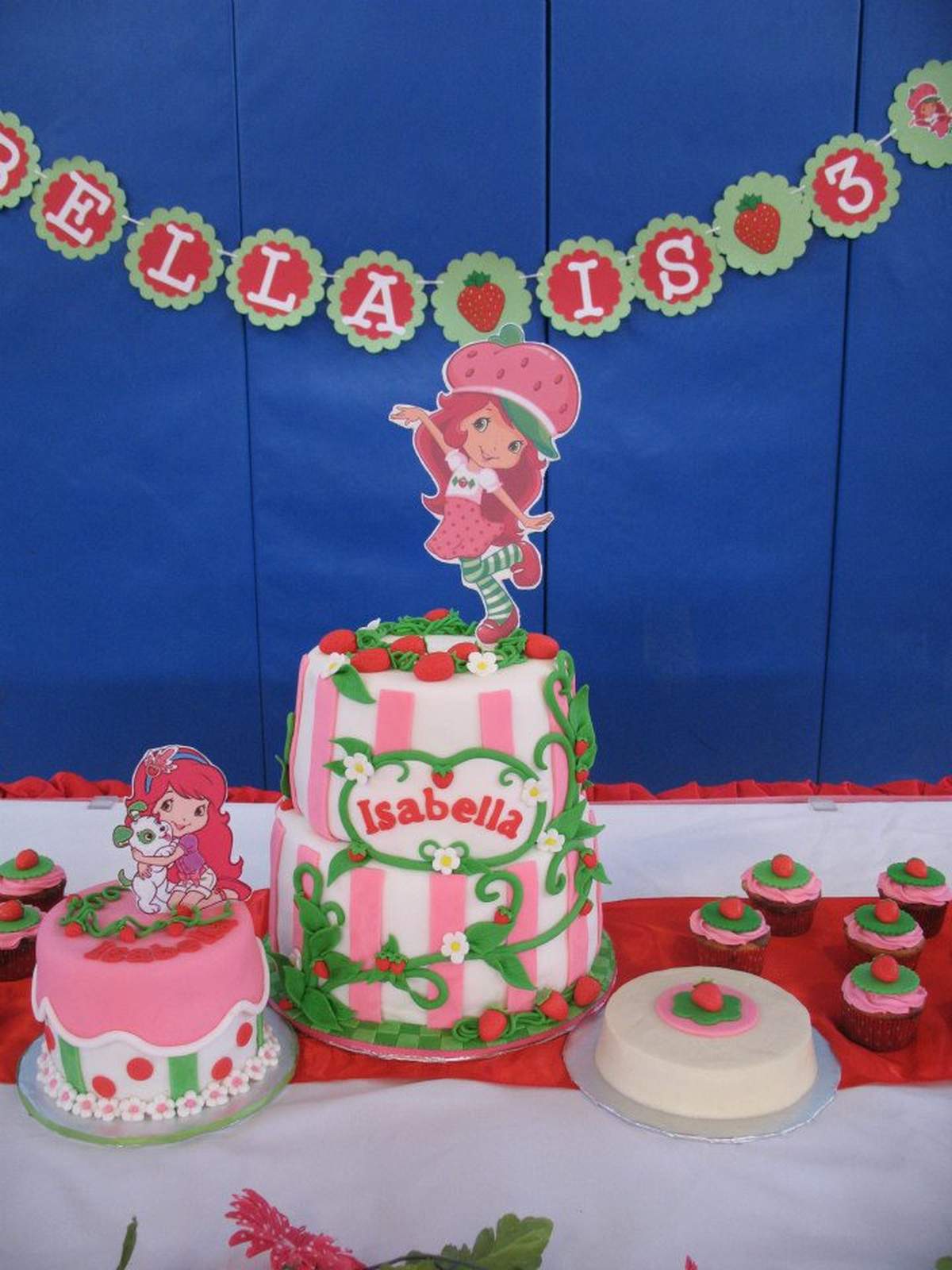 Isabella's 3rd Birthday - Strawberry Shortcake