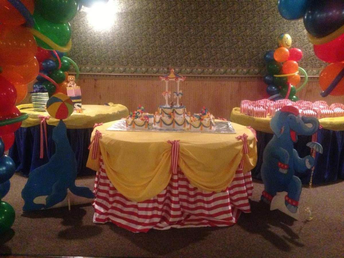 Juju's 1st Birthday - Carnival/Circus