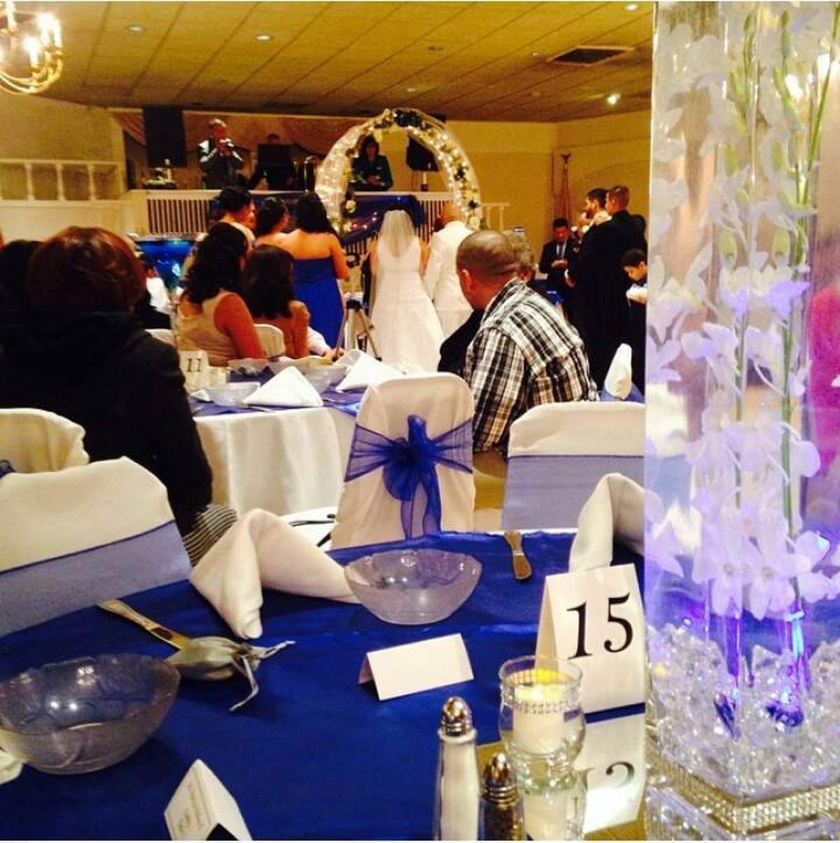 Bryan and Jessenia's Wedding - Royal Blue Wedding