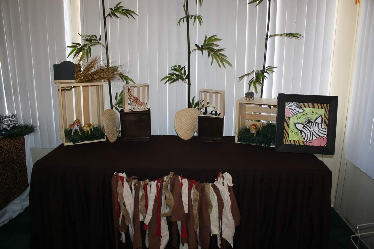 Zoo baby shower - Zoo