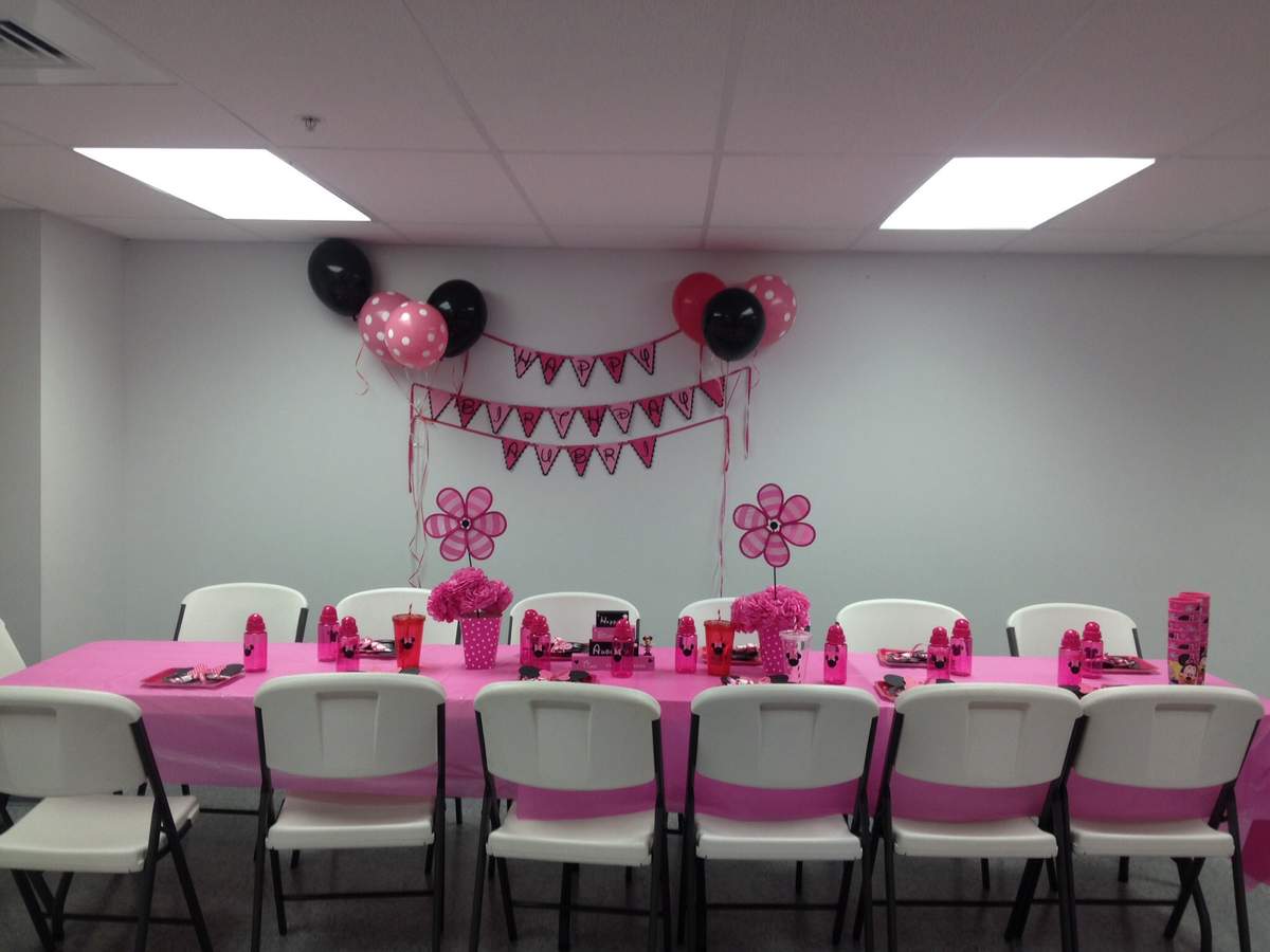 Aubriana turns 5 - Minnie Mouse