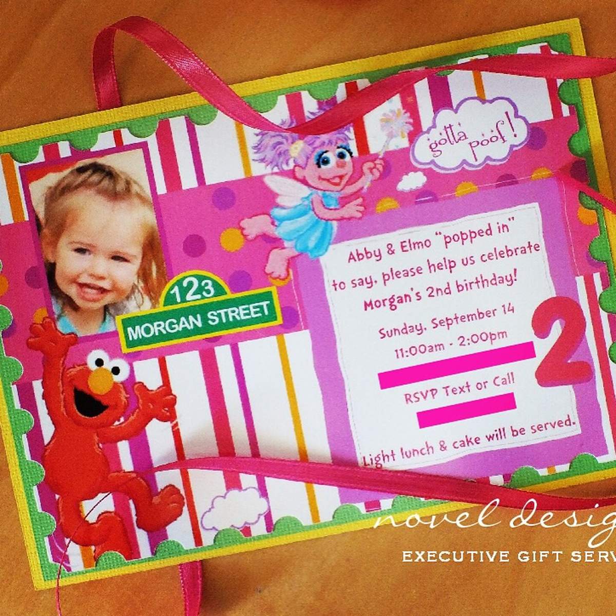 Morgan's Second Birthday - Abby, Elmo & Sesame Street