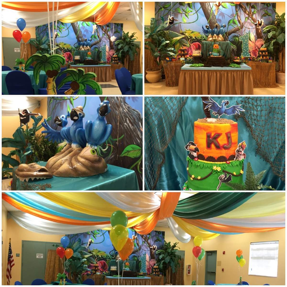 Rio Theme Birthday Party Ideas Photo 9 of 25 Catch My Party