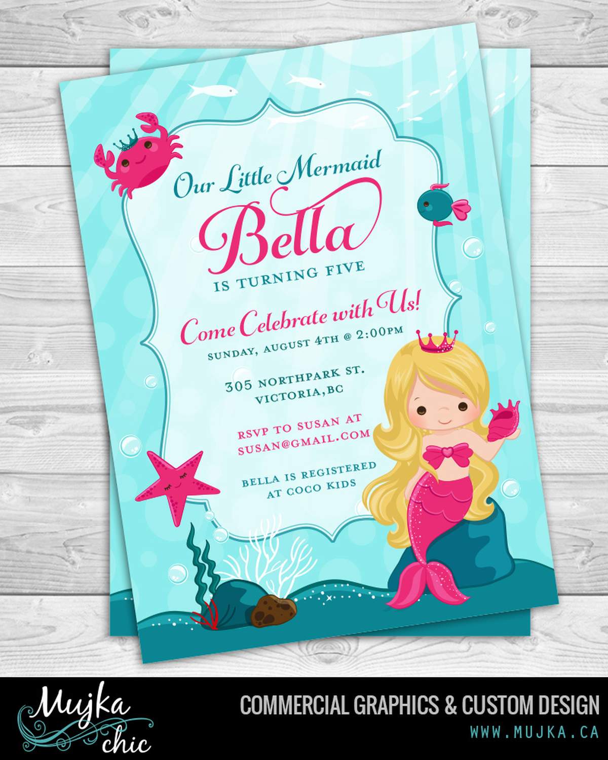 Little Mermaid Birthday Party - Mermaids