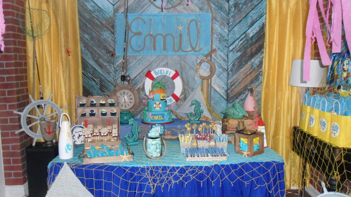 Emil's Spongebob 6th birthday party - Spongebob Squarepants