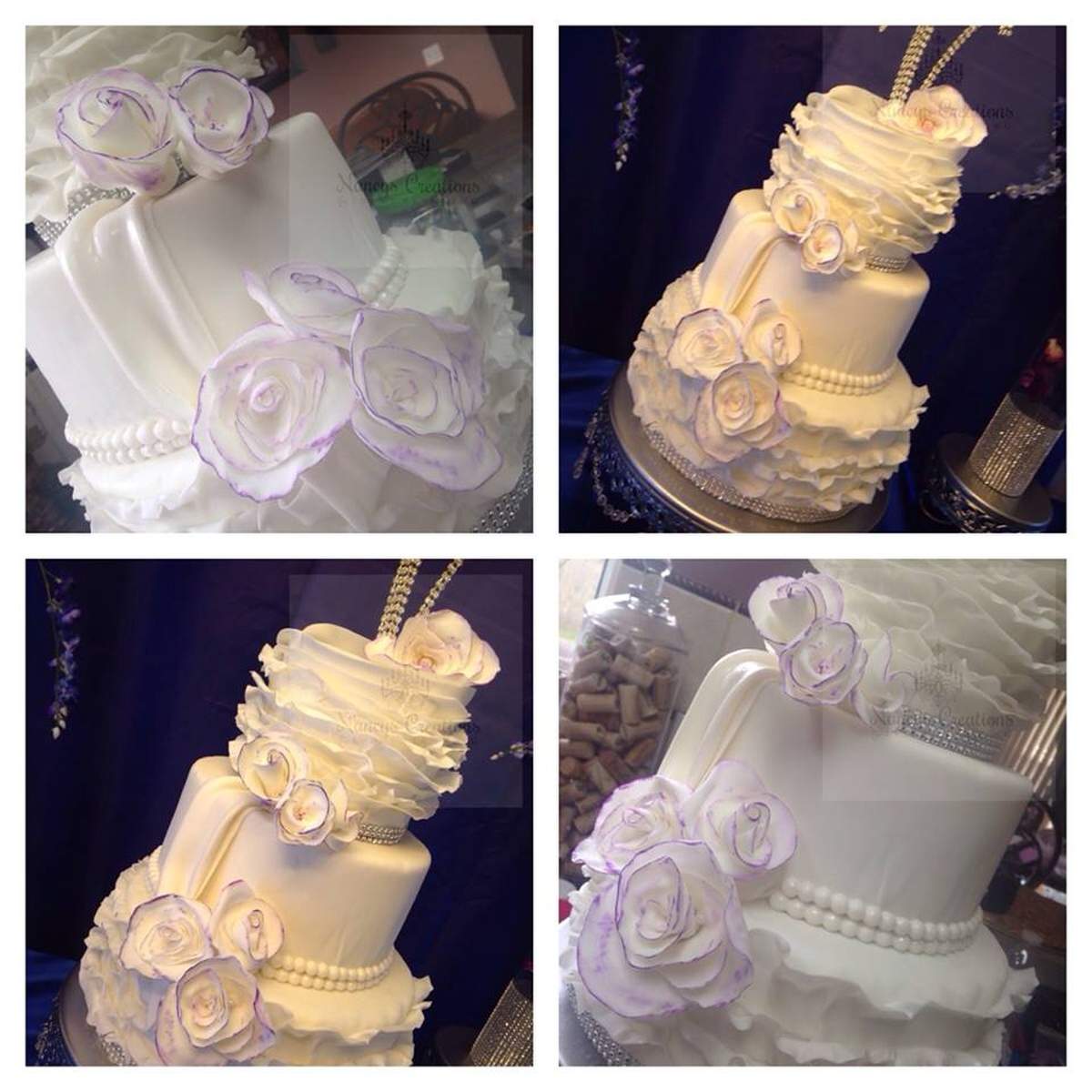 purples wedding - None