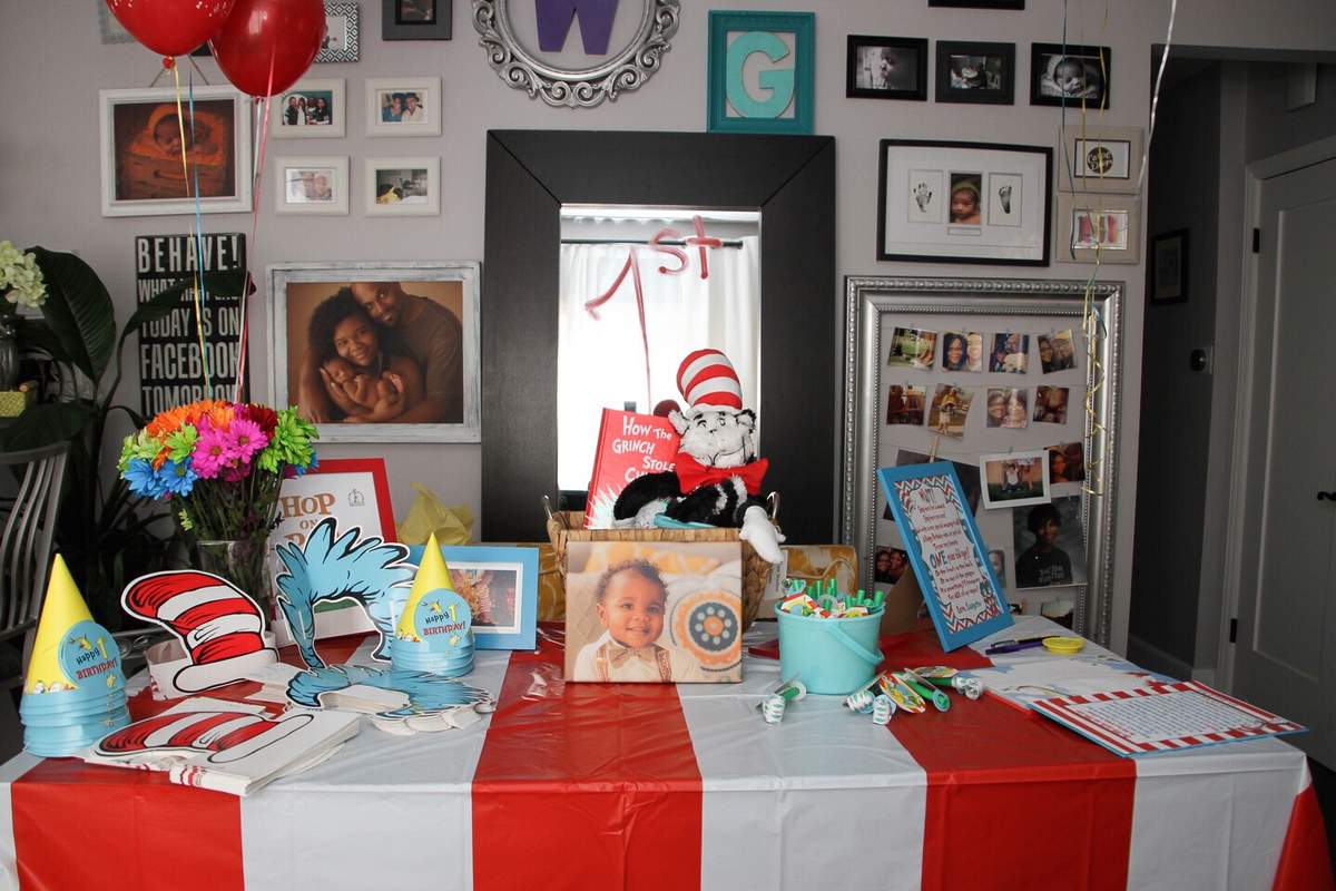 Langs AWESOME Suessical 1st Birthday - Dr. Seuss