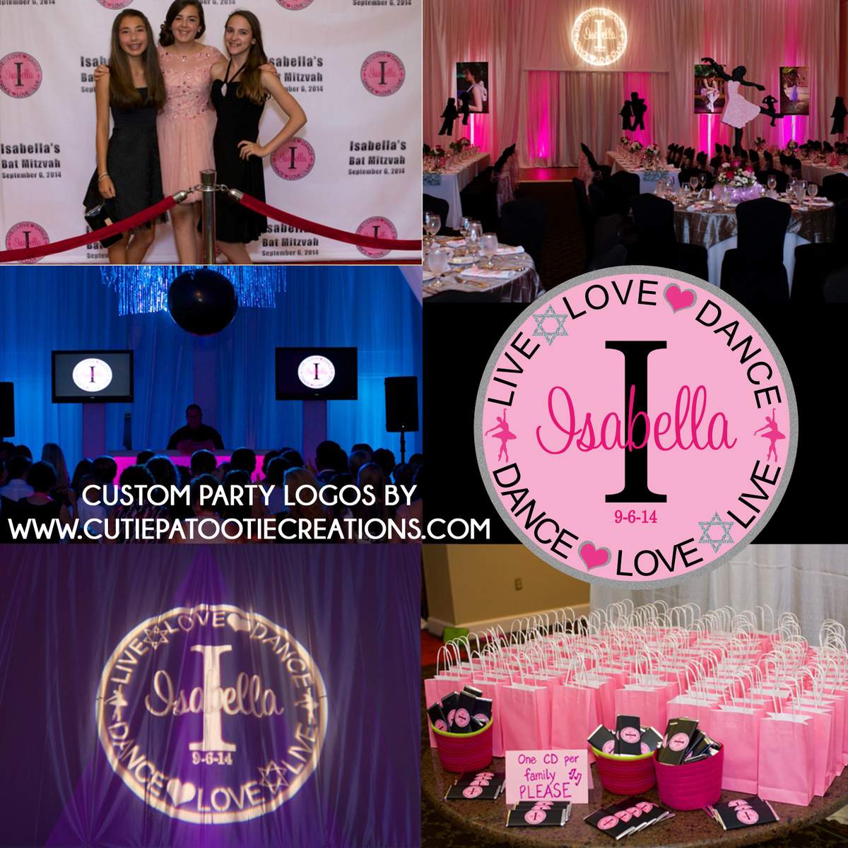 Isabella's Bat Mitzvah - Live, Love, Dance