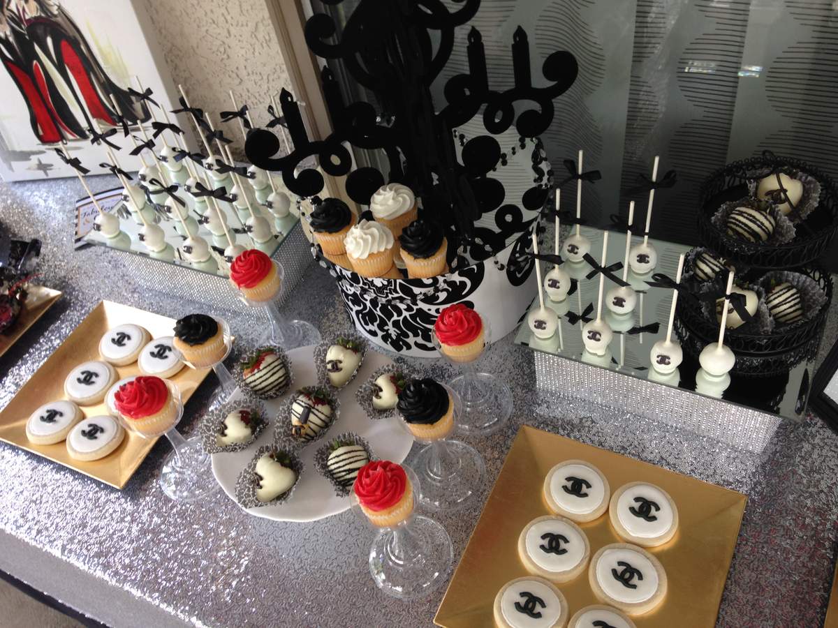 Chanel Inspired/ Fashion Graduation Party - Chanel 