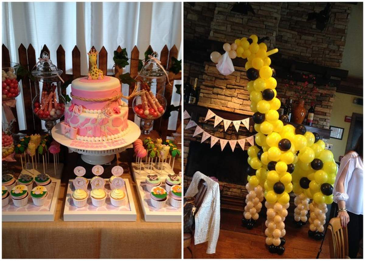 Trea's Giraffe Inspired Baby Shower - Giraffes