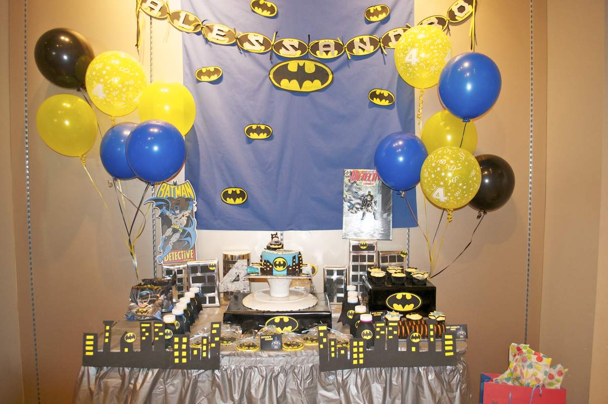Batman Alessandro is turning 4 - Batman