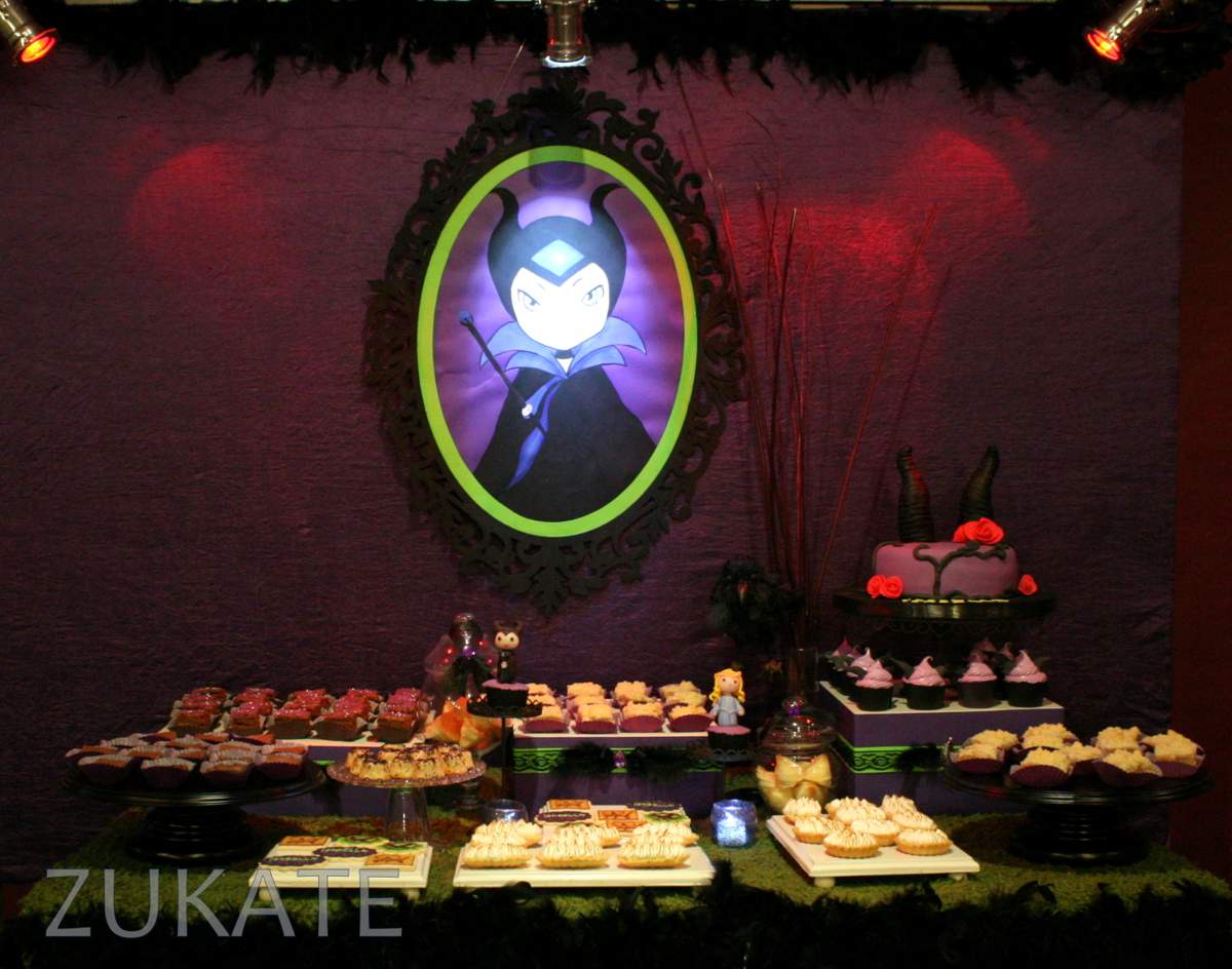Maleficent party for Isabella - Maleficent party for Isabella