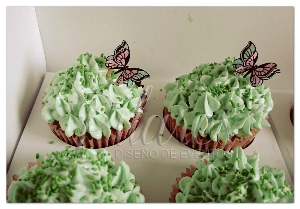 "Primer Año Vintage" - Mariposas Vintage