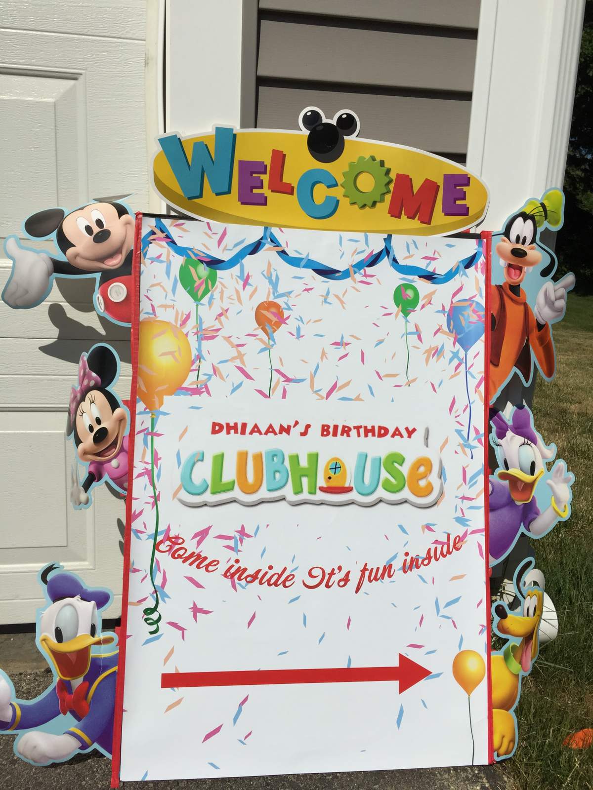 Dhiaan 2nd Birthday Party  - Mickey Mouse Clubhouse 