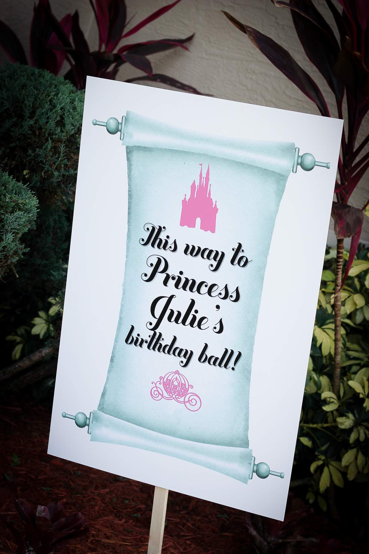 Julie's 1st Birthday - Cinderella