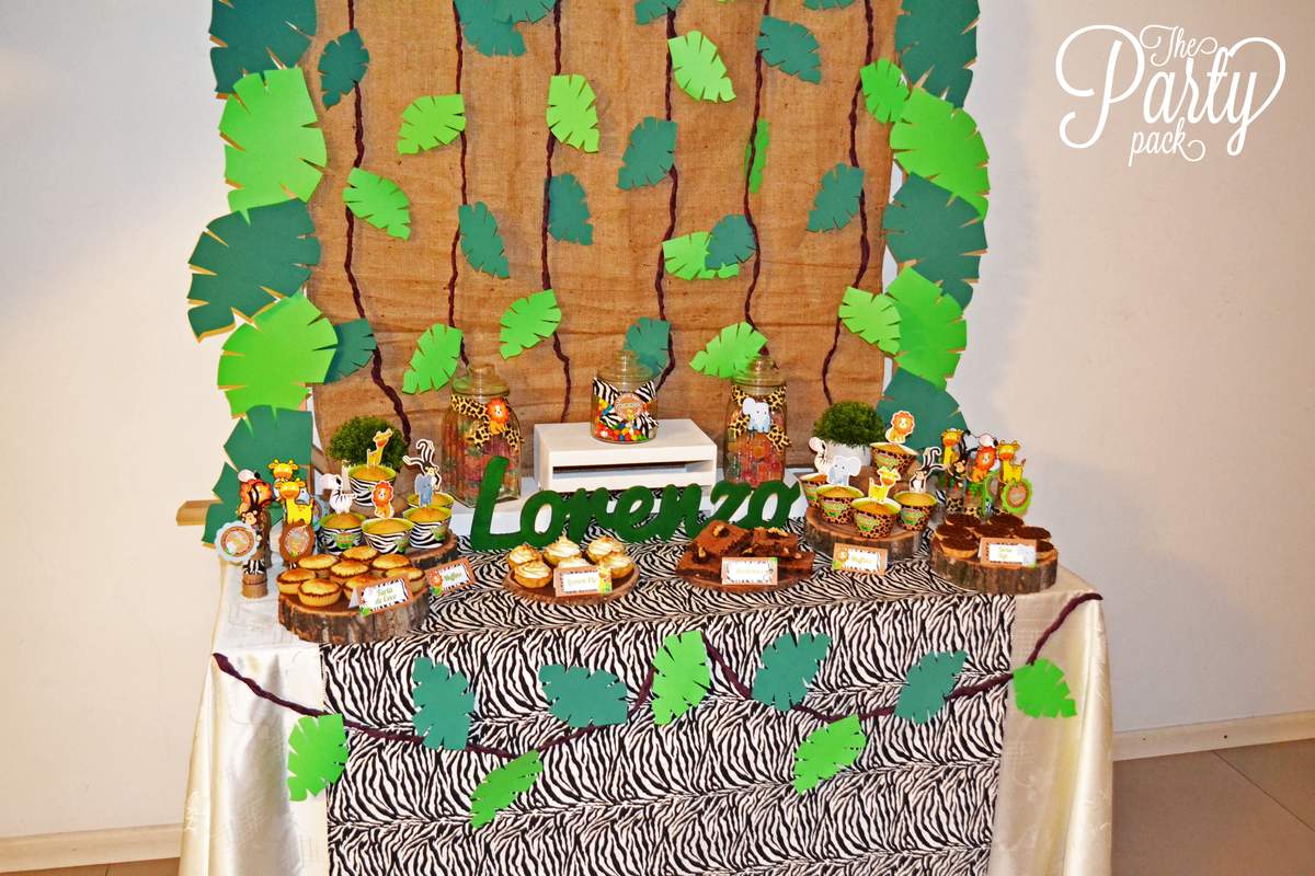 Jungle Birthday Party Ideas Photo 1 of 27 Catch My Party