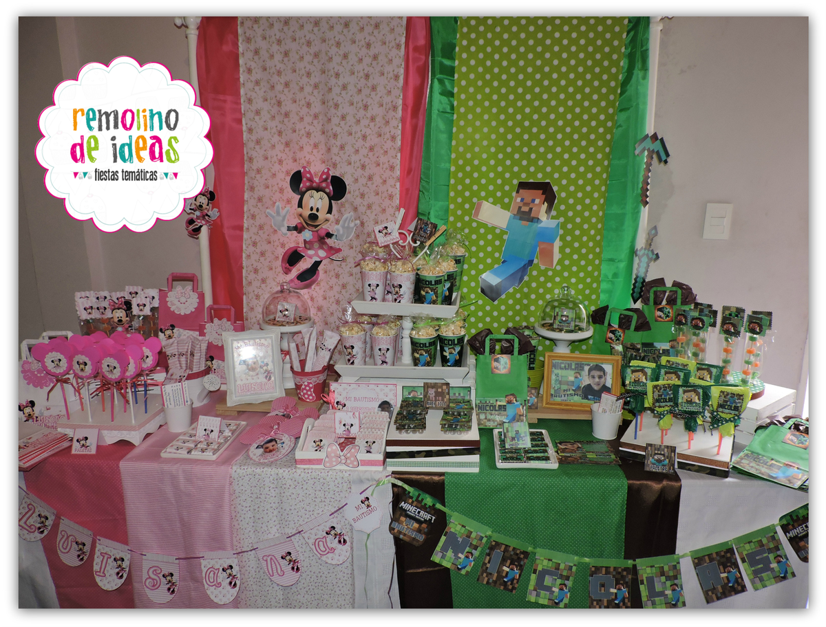 MINNIE ROMANTICA Y MINECRAFT - SOFI Y NICO - Minecraft / Minnie Mouse