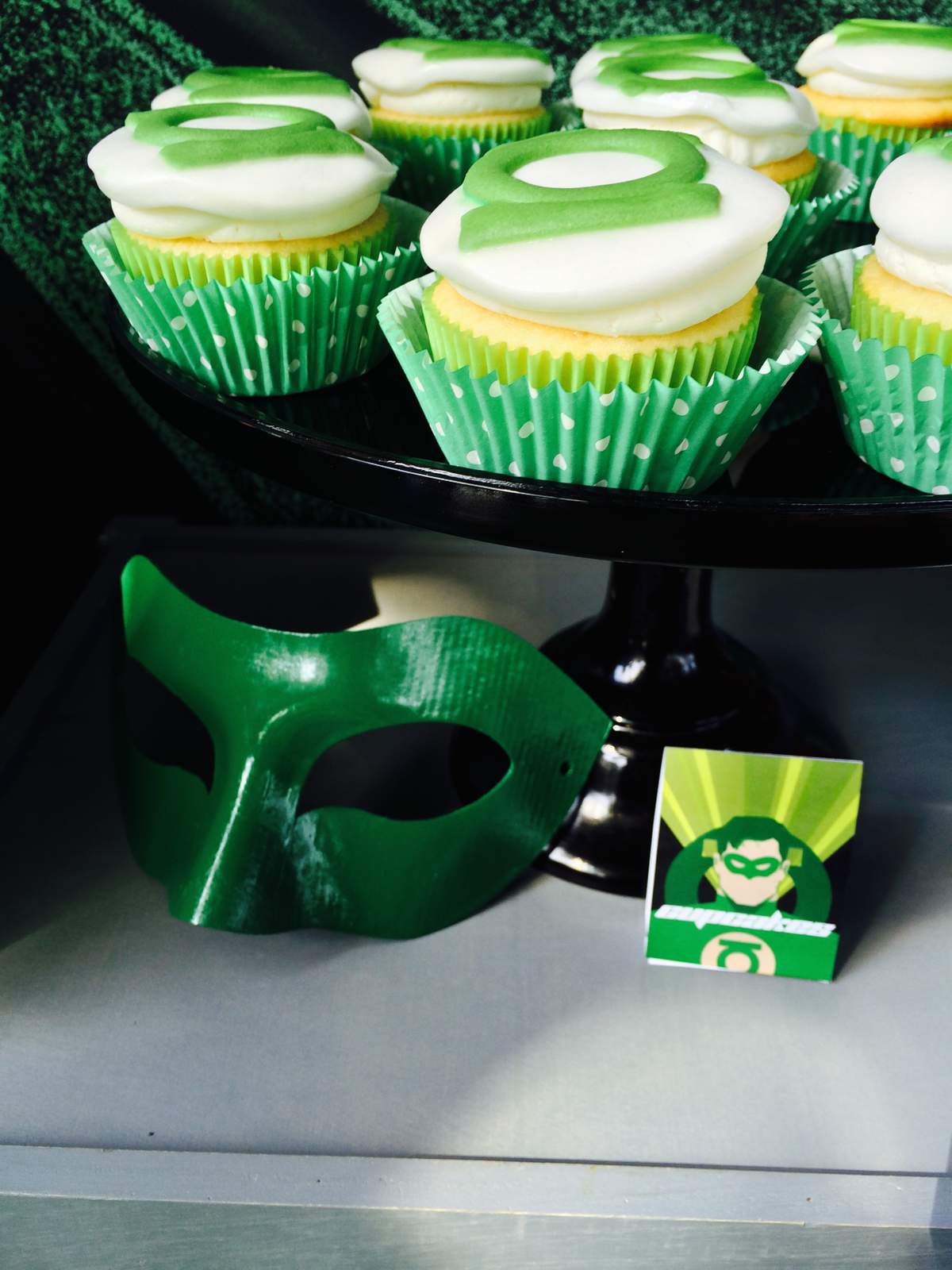 Green Lantern Birthday Party Ideas Photo 15 of 29 Catch My Party