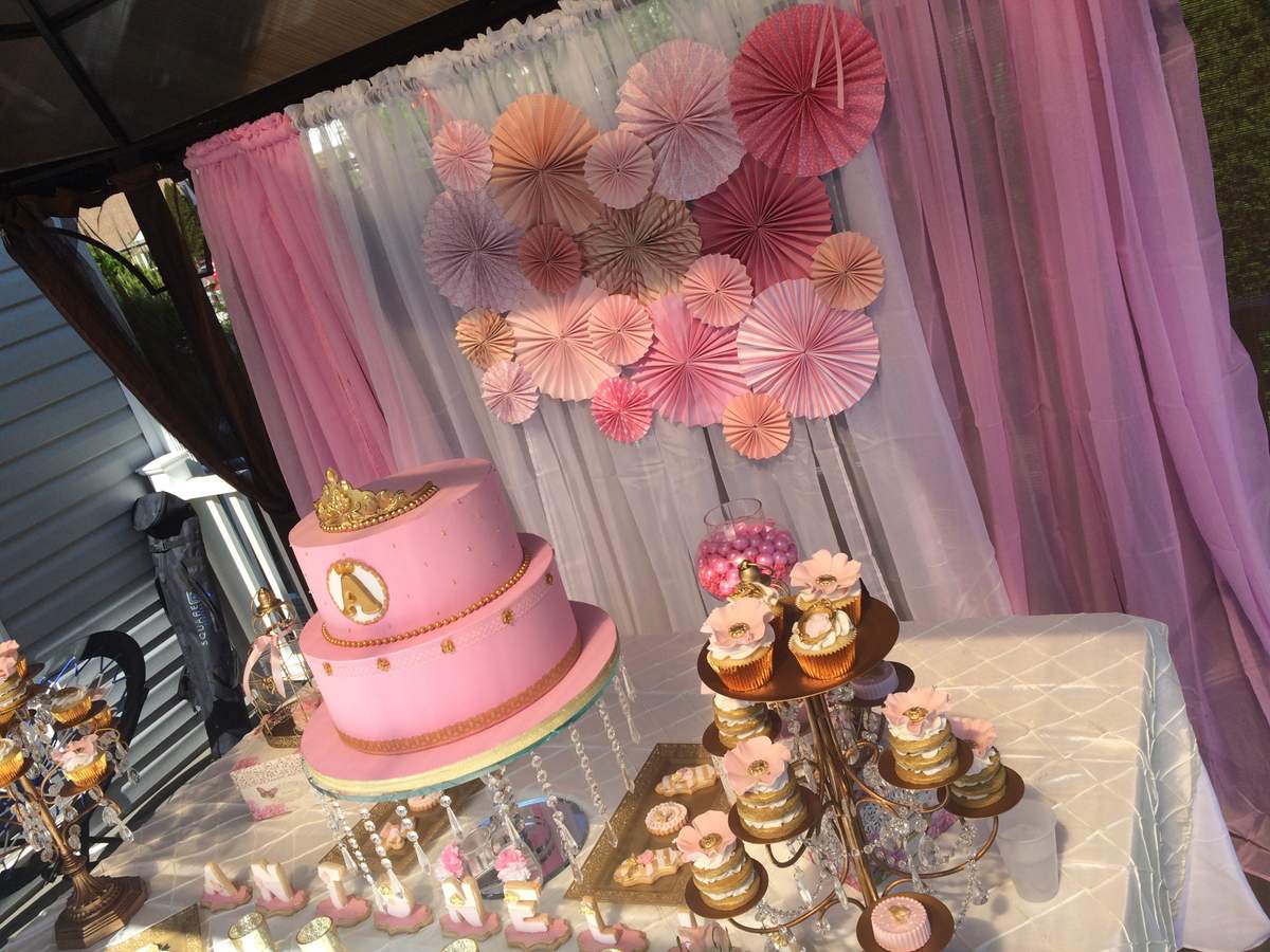 Baby Shower - Coral and Gold Shower