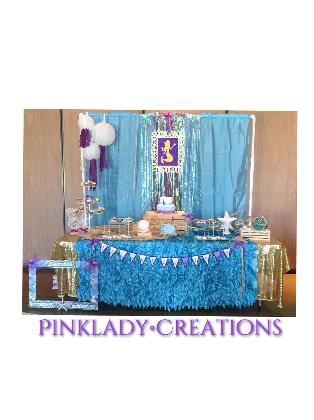 Izabella's under the sea mermaid party - Under the Sea