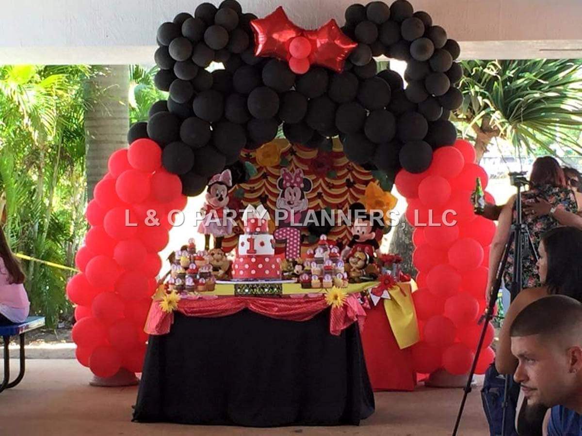 Antonella's 1st Birthday - Red Minnie Mouse