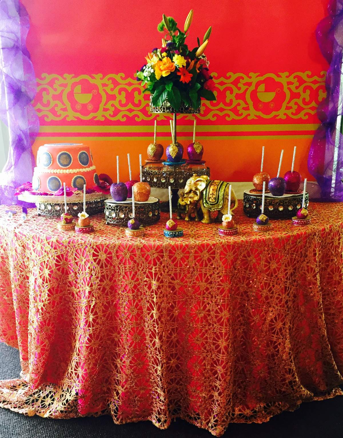 Baby Girl Morrocan Shower - Morrocan