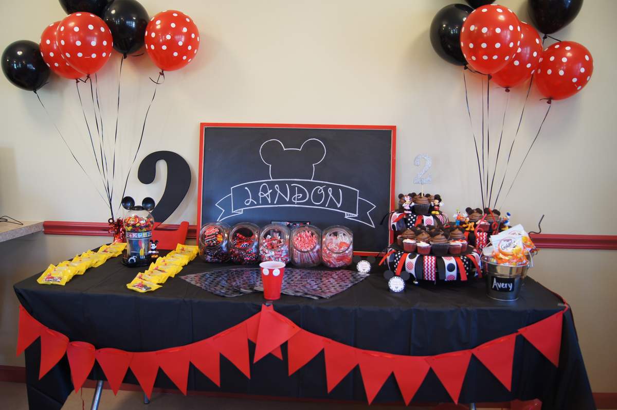 Landon's Second Birthday - Mickey Mouse