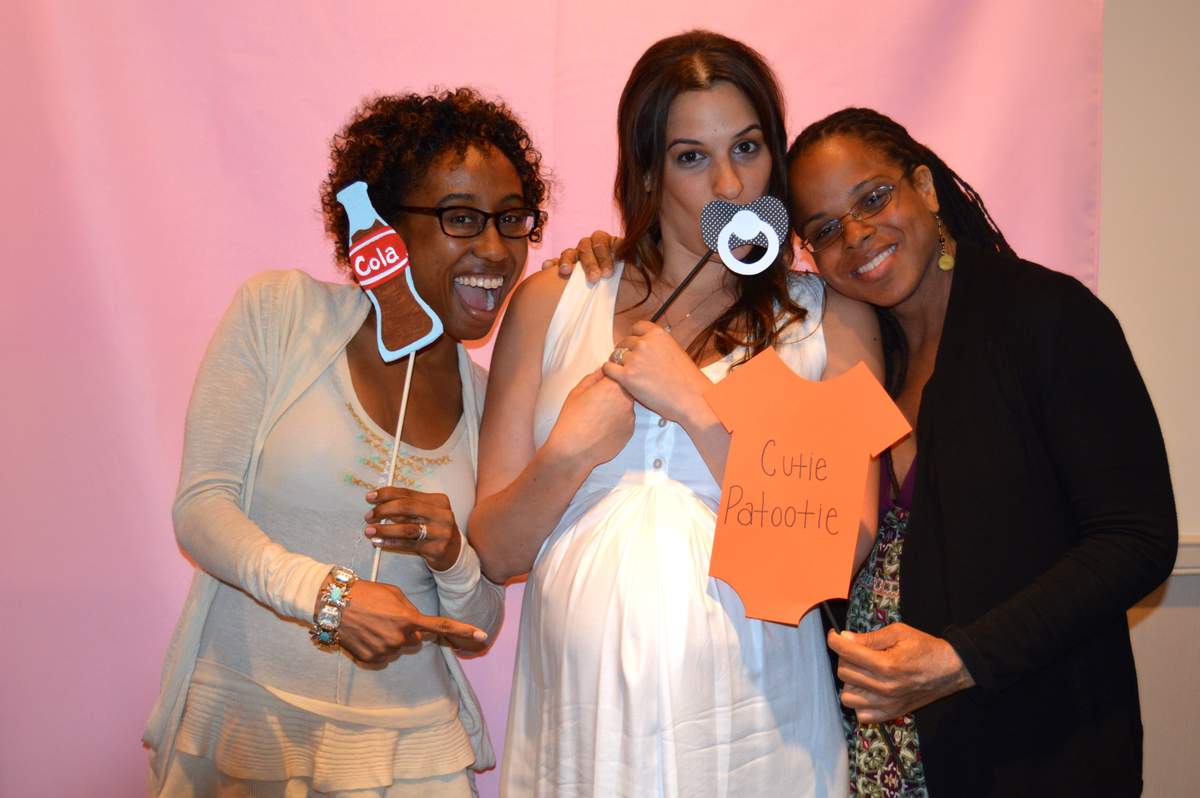 Baby Girl Shower - Pink, Teal and Gold
