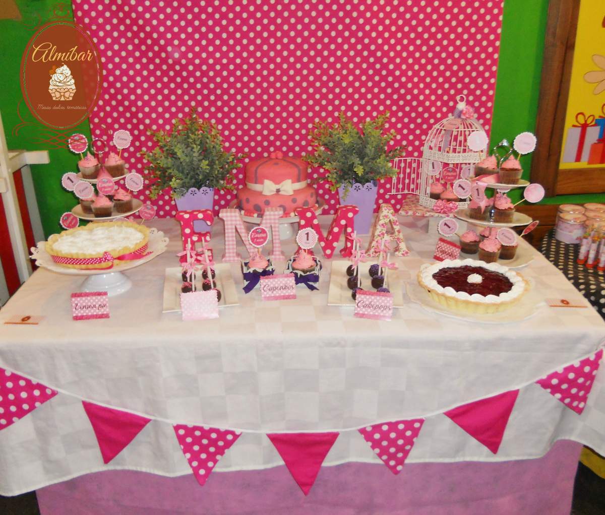 Cumple 1 añito Emma -  Shabby Chick