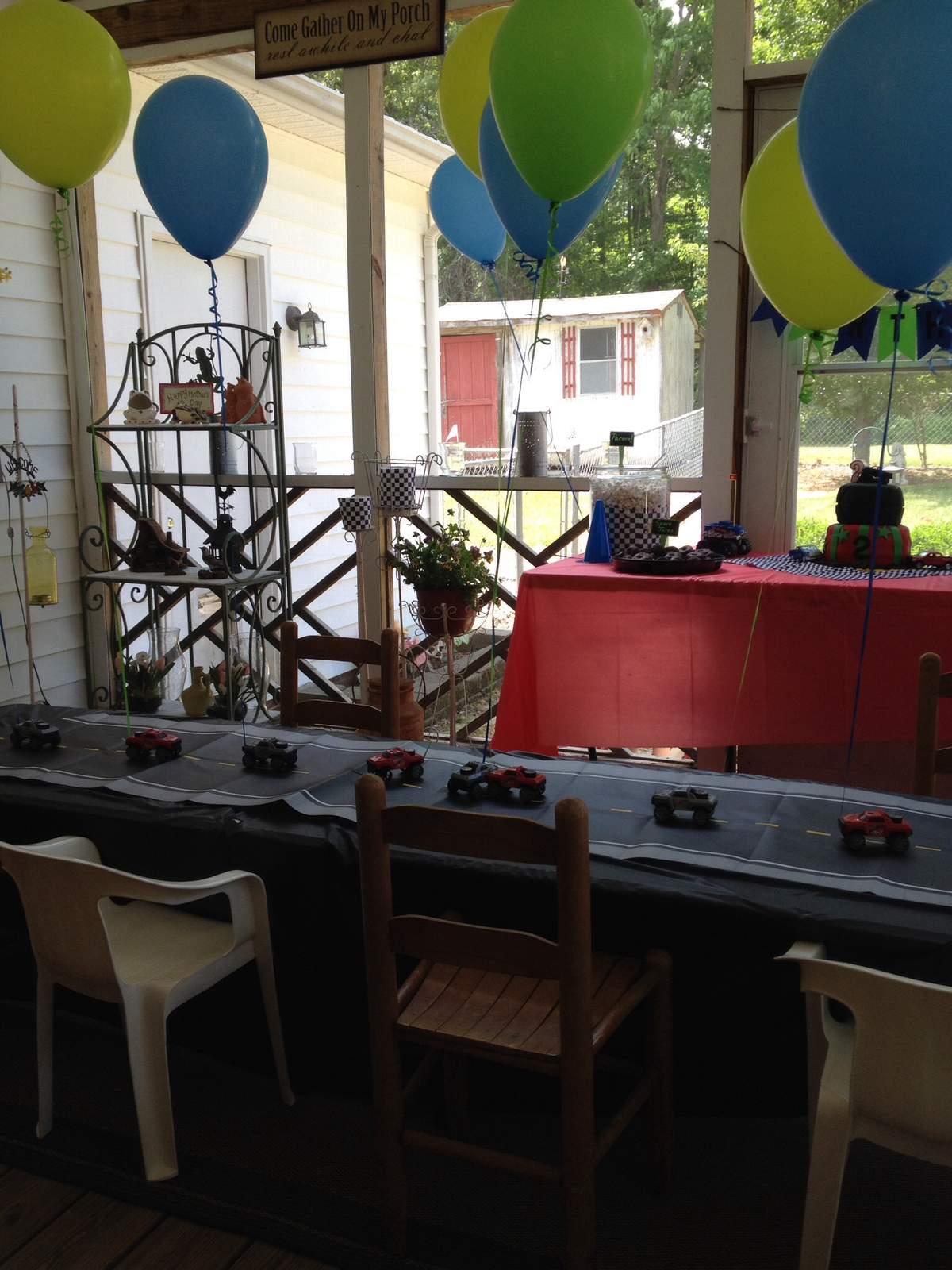 Jax Second Birthday Party - Trucks