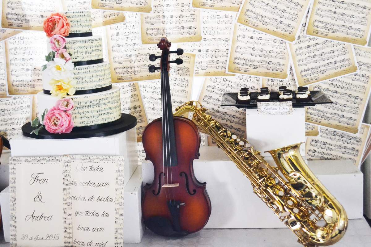 Music / Instruments Wedding Party Ideas Photo 3 of 8 Catch My Party