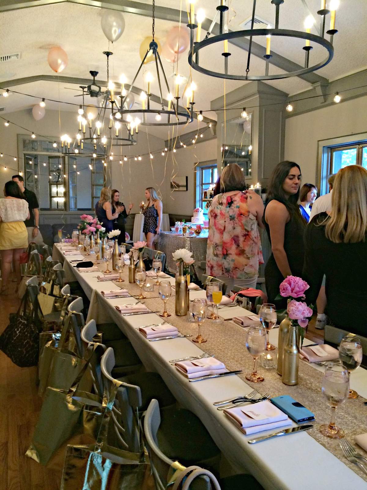 Bubbly Bar Blush Pink Gold Bridal Wedding Shower Party Ideas Bubbly Bar Blush Pink Gold Bridal Wedding Shower Party Ideas