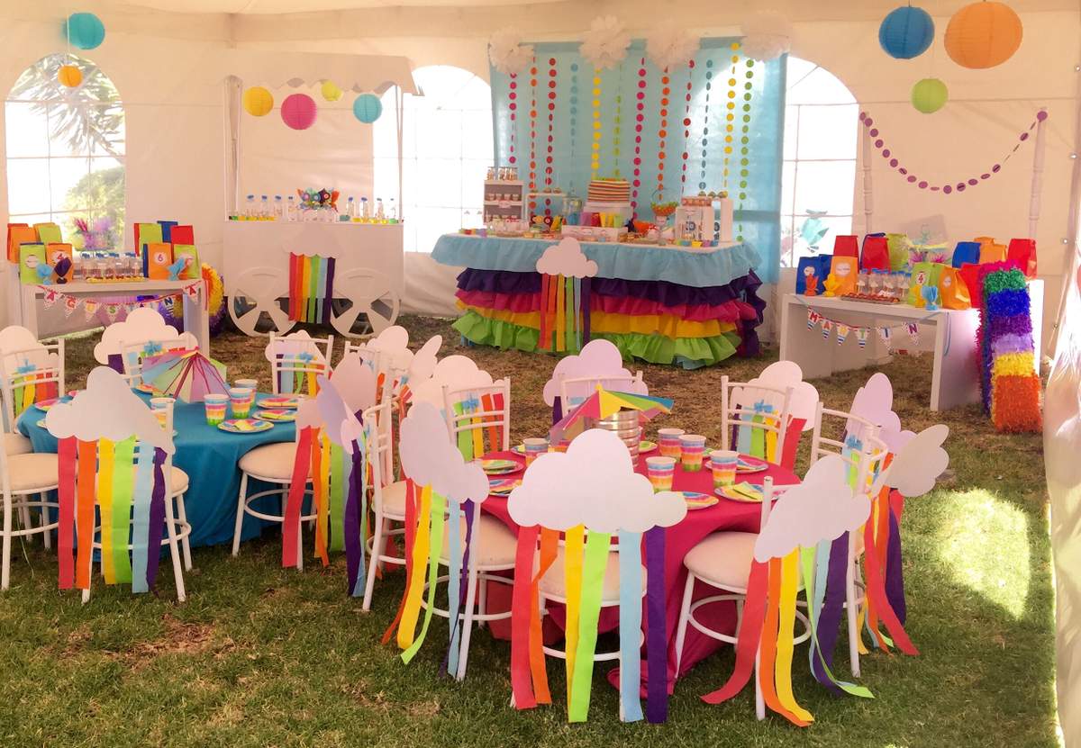 Martin and Agustina Rainbow Party  - Rainbows