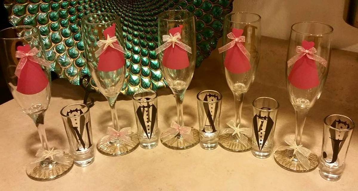 Bridal Party Gifts/ Reheasal Dinner Bouquet - Bridal Shower / Wedding Shower