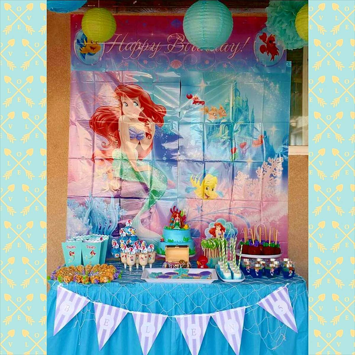 Belen's Mermaid Bash - The Little Mermaid