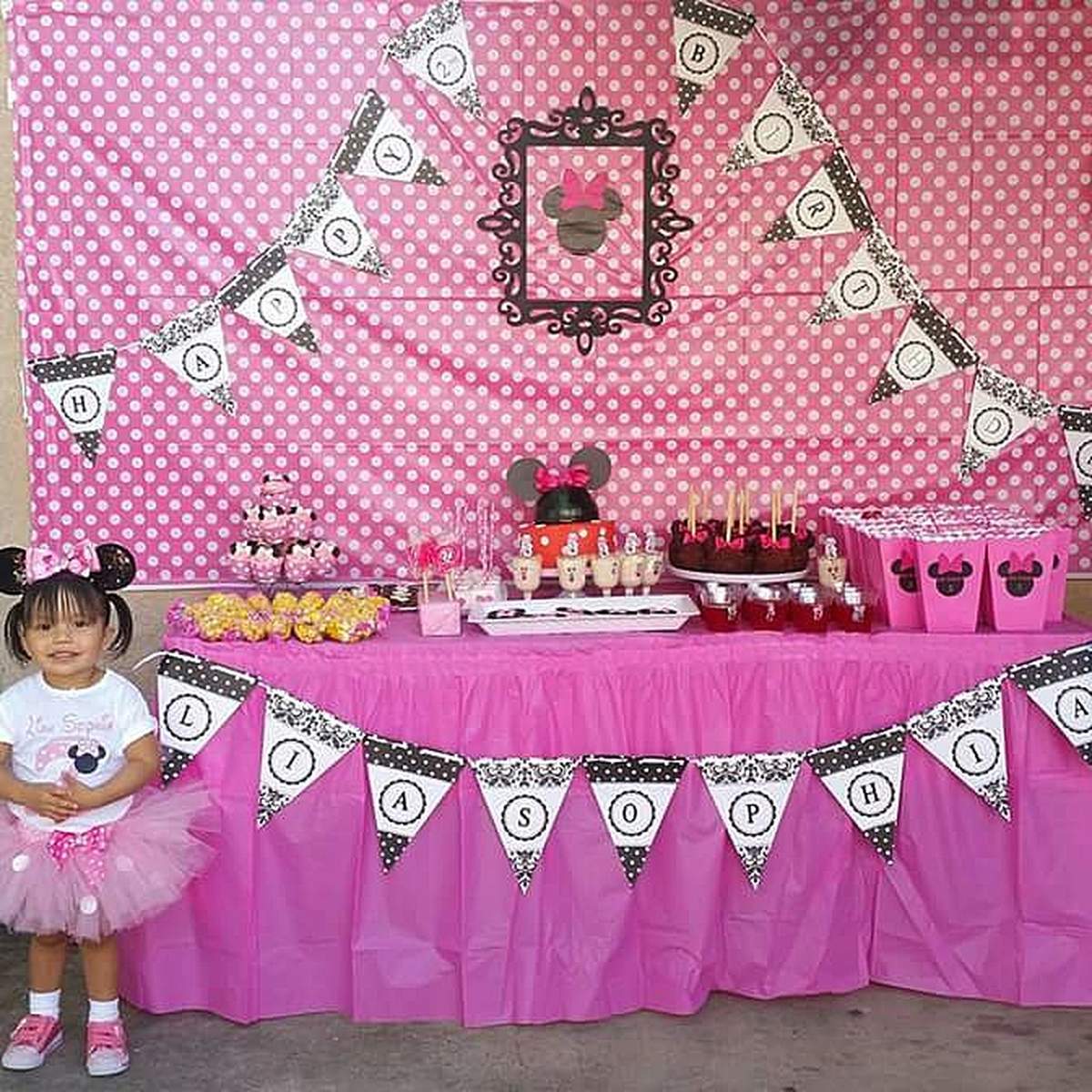 Liah Sophia's Minnie Mouse Birthday - Minnie Mouse