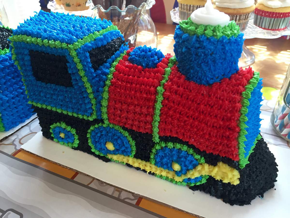 Patrick's Train Party - Trains