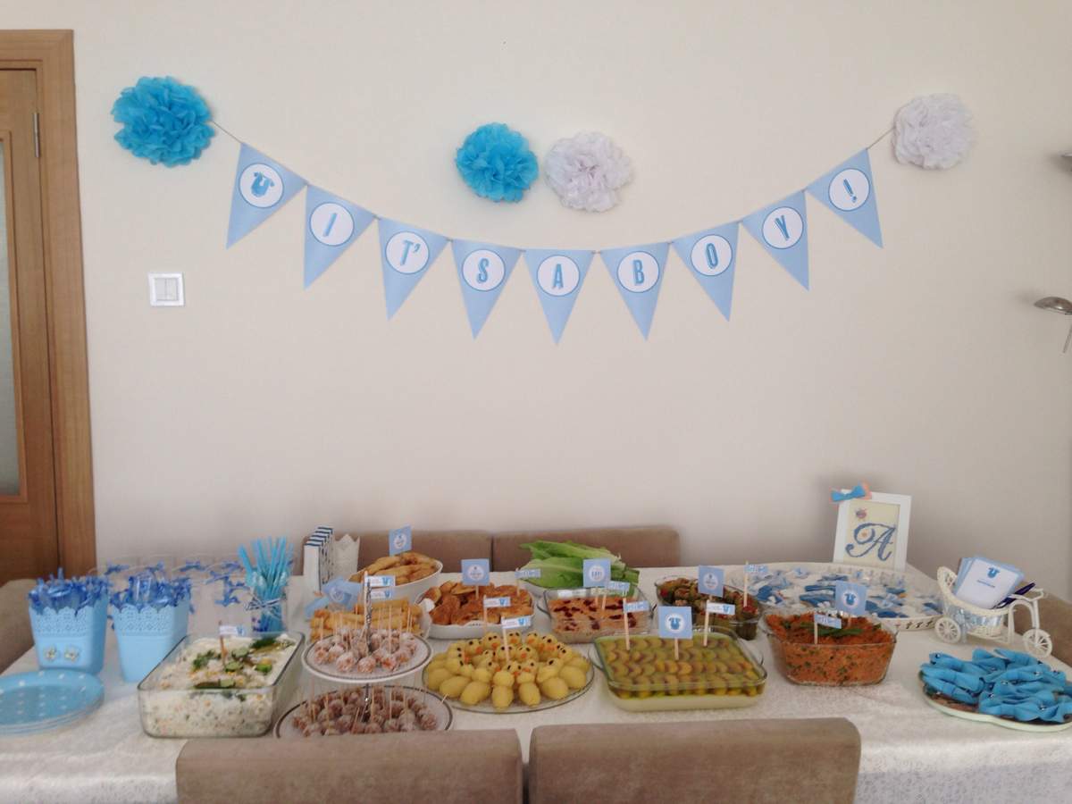 Ender's baby shower - It's a boy