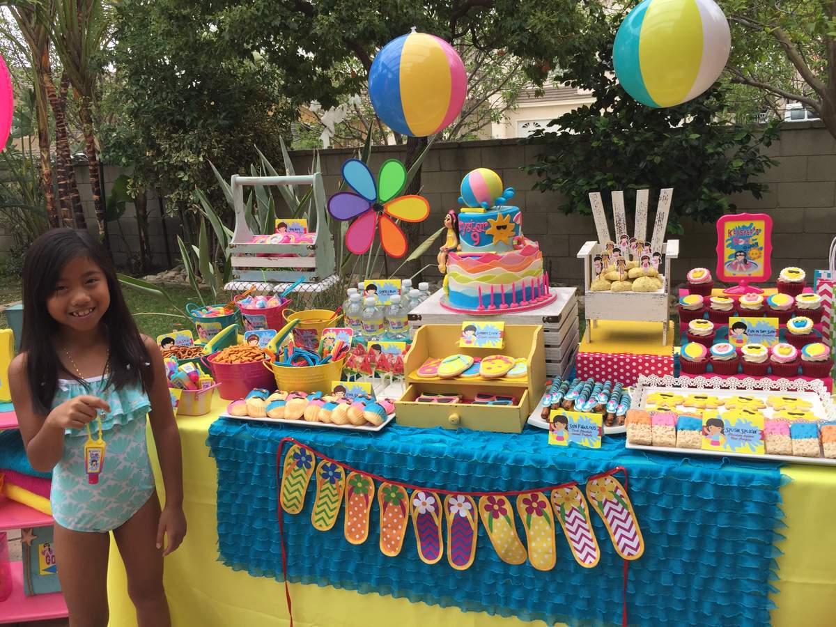 23 Best Swimming Pool Birthday Party Ideas Home Family Style And 