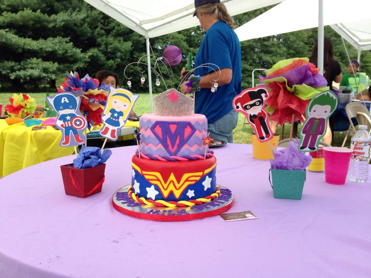 Super Mila's Superhero Party - Superheroes 