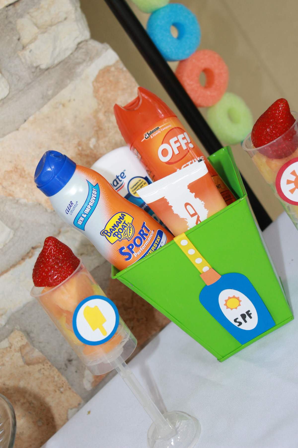 Pool Birthday Party Ideas Photo 6 Of 36 Catch My Party