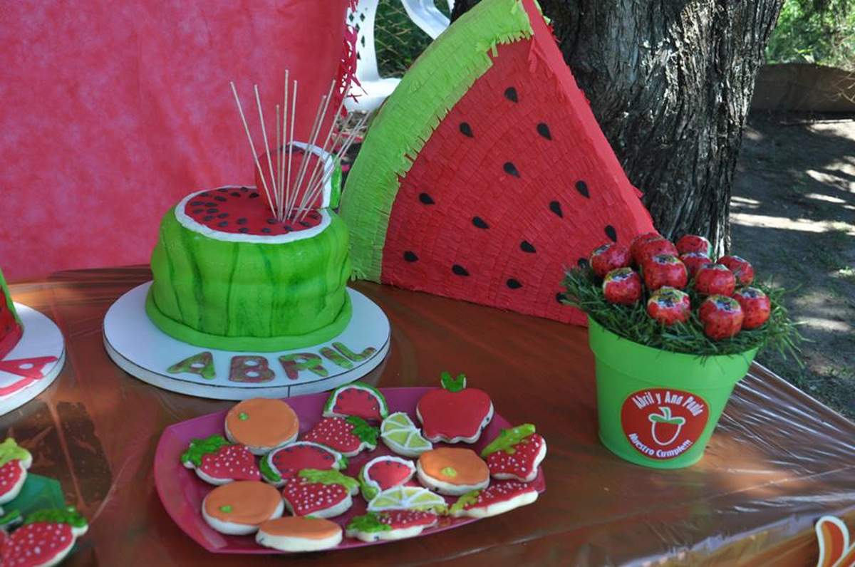 Cumple Frutal - Frutas