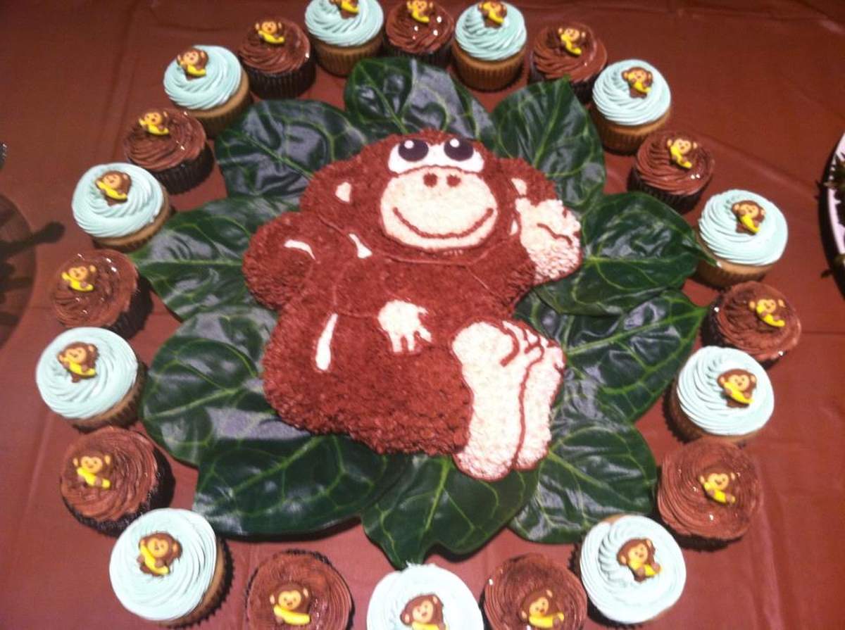 Monkeys / Baby Shower "Little Monkey Baby Shower" Catch My Party