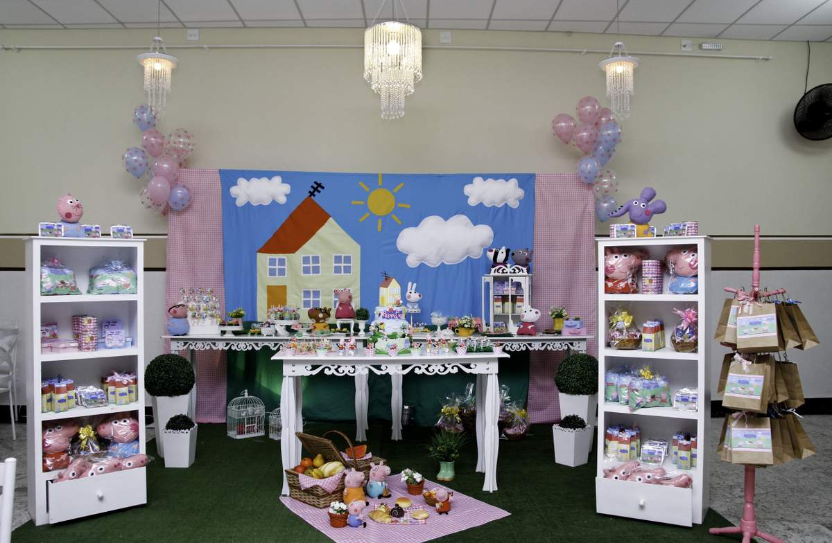 Piquenique da Ana Julia com a turma da Peppa Pig! - Peppa Pig