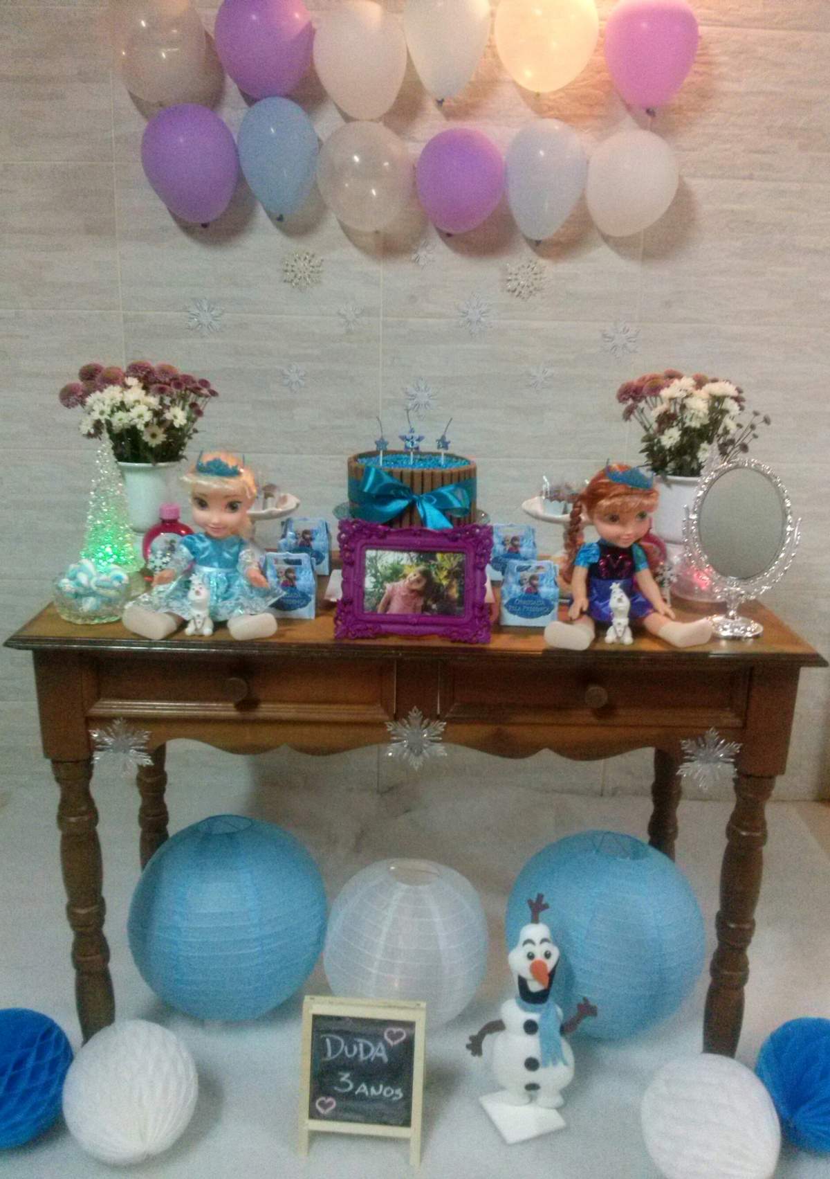 Aniversário da Duda - Frozen (Disney)
